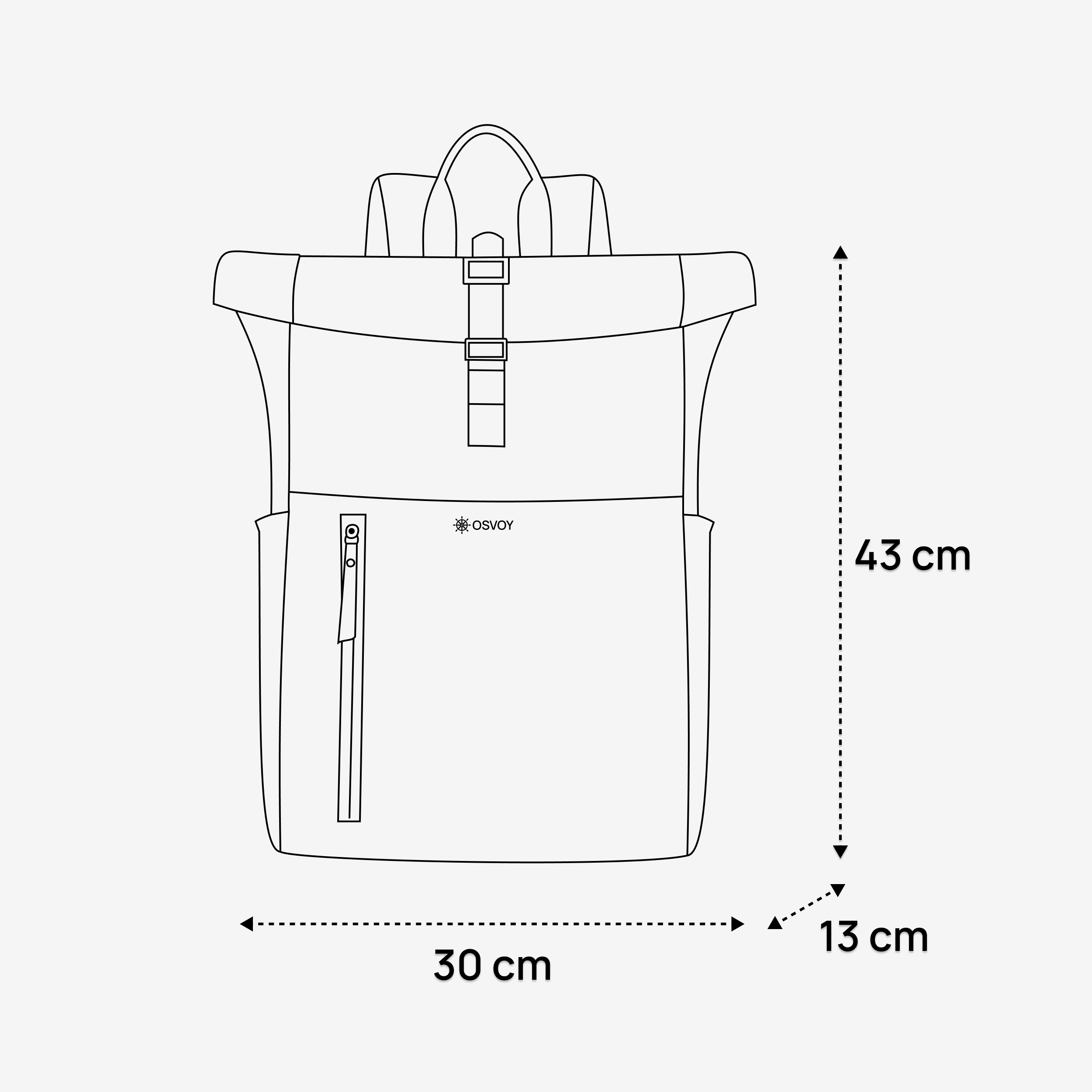 Rucsac Rolltop